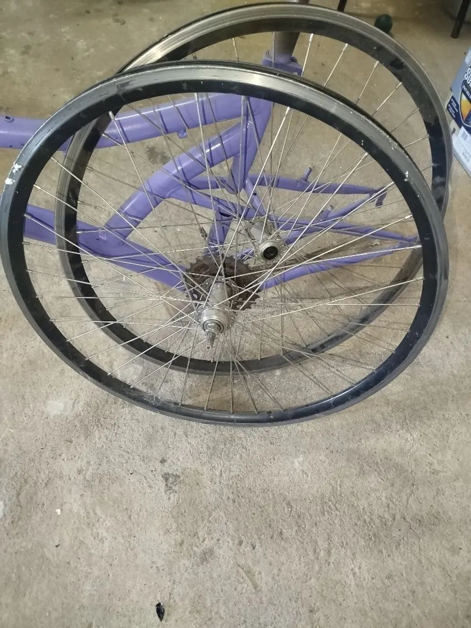 Bicicleta Roxa ARO 26 - Foto 2