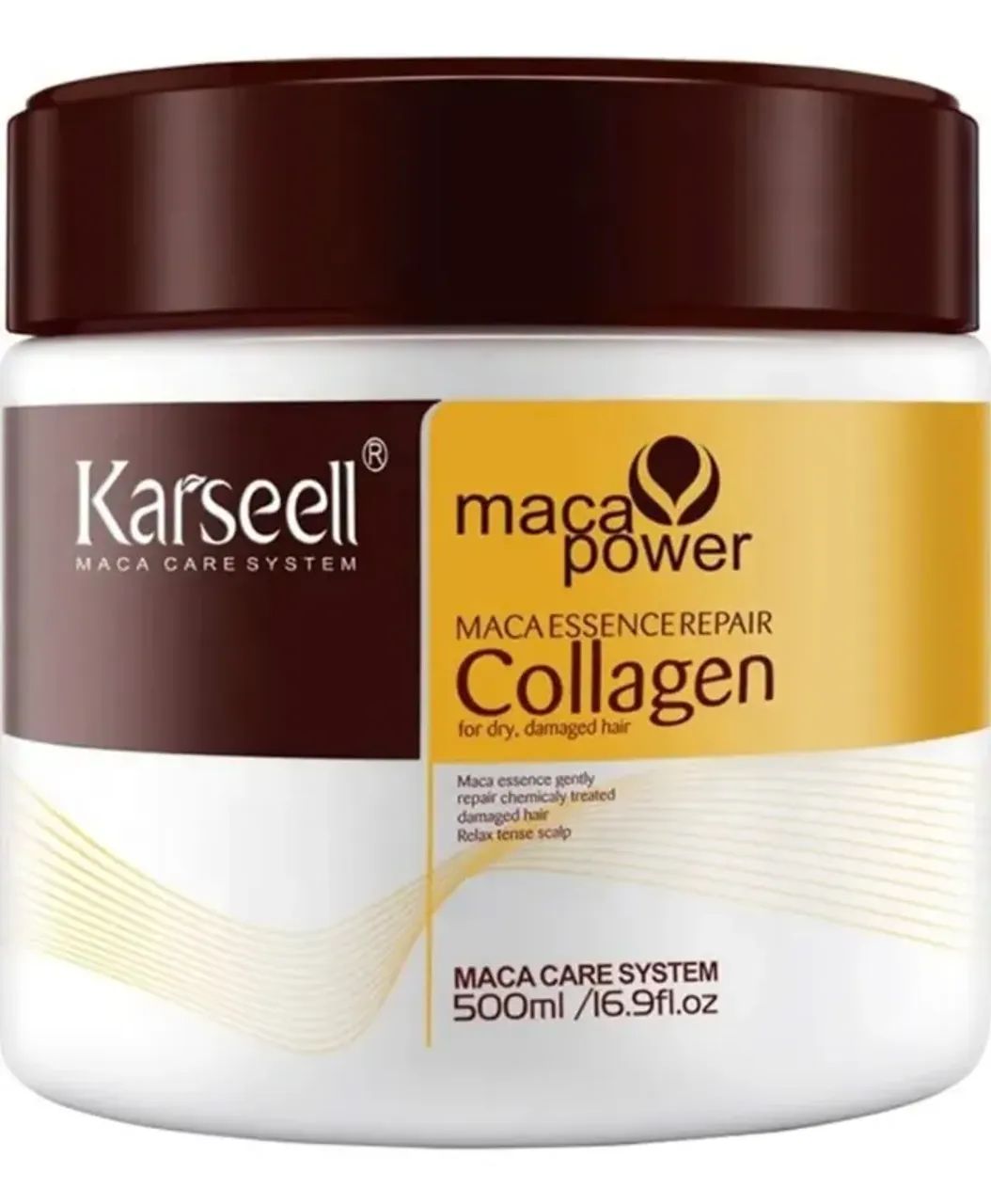 Máscara Karseell Collagen reparação de 500mL 