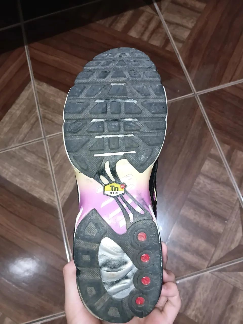 Air max tn roxo e bege - Foto 2