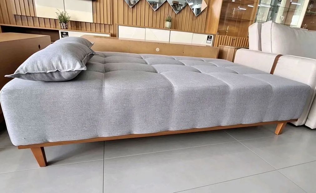 Sofá-cama reclinável sem braços 1,81m - Foto 2