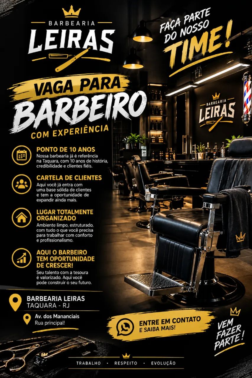 Vaga para Barbeiro  - Foto 2