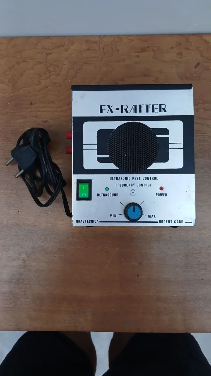 Repelente eletrônico de pragas Ex-Ratter - Foto 2