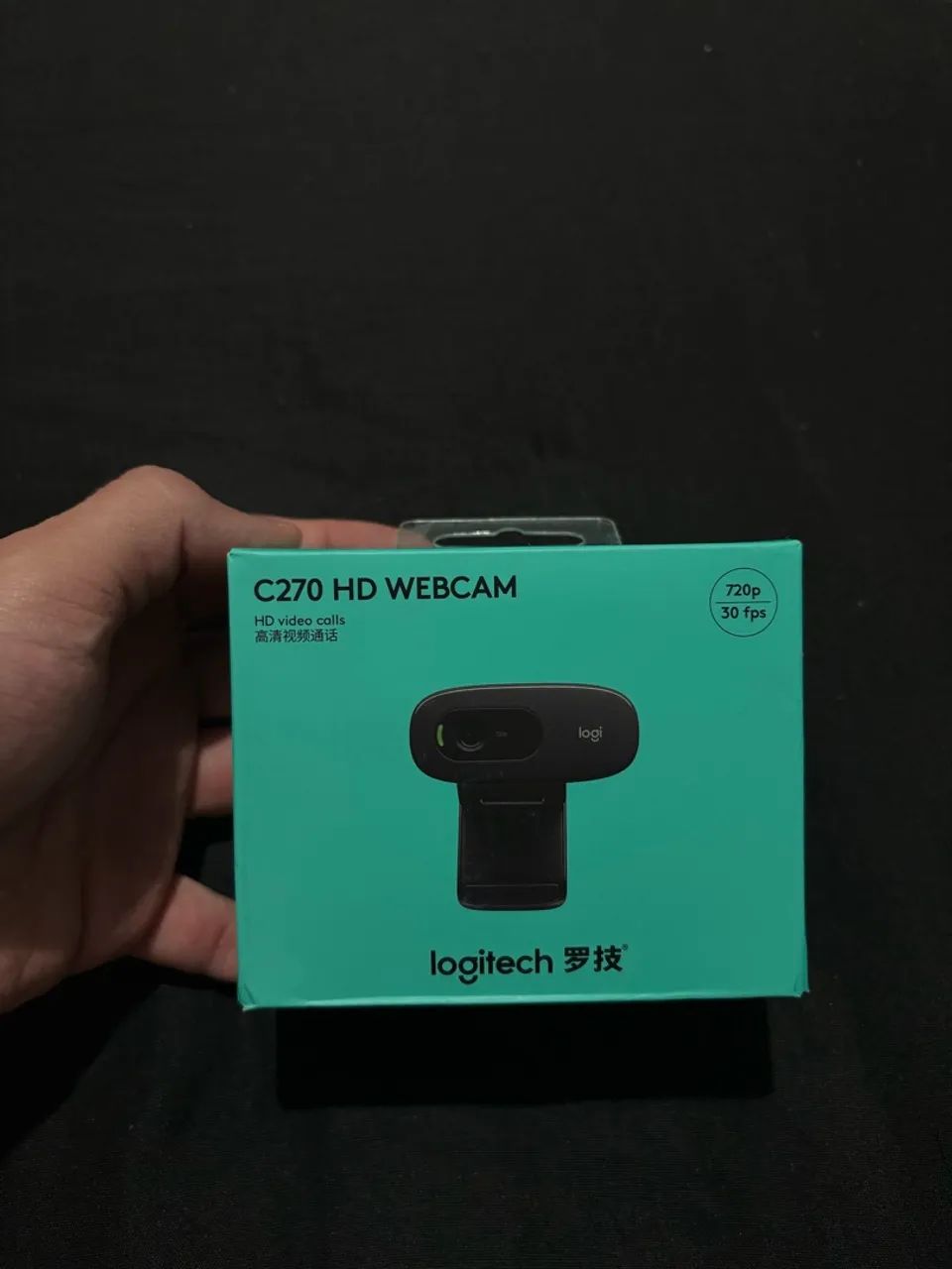 Webcam Logitech C270 - Nova lacrada