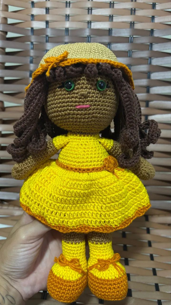 Boneca de amigurumi  - Foto 2