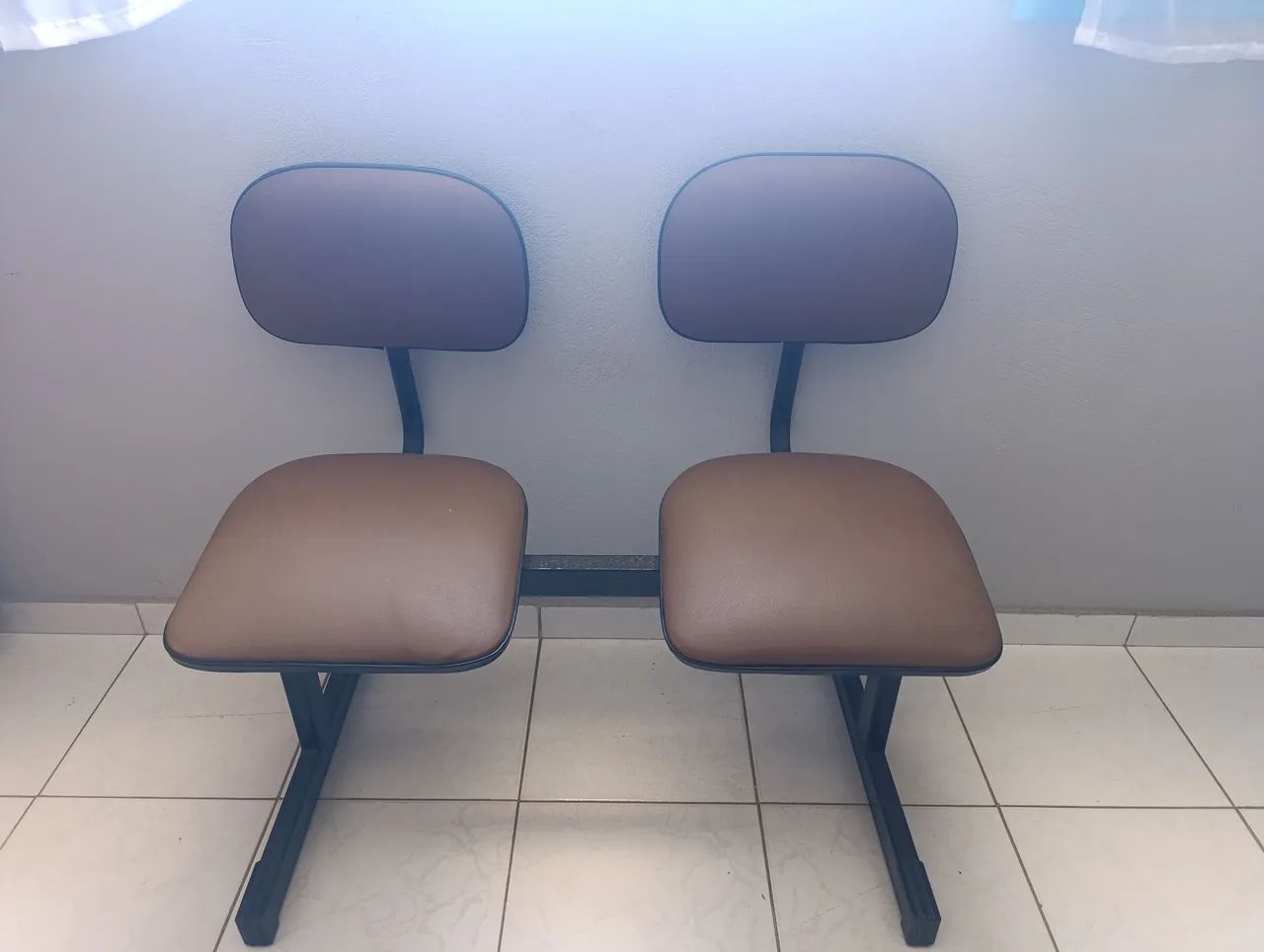 Cadeira de recepção dupla - Foto 2