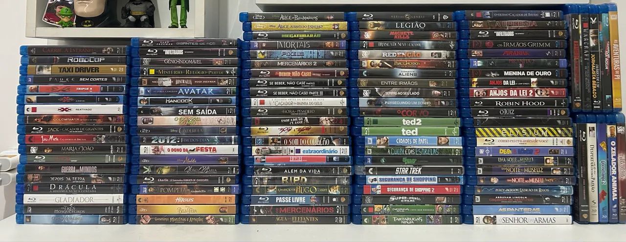 114 BLURAYS em perfeito estado 