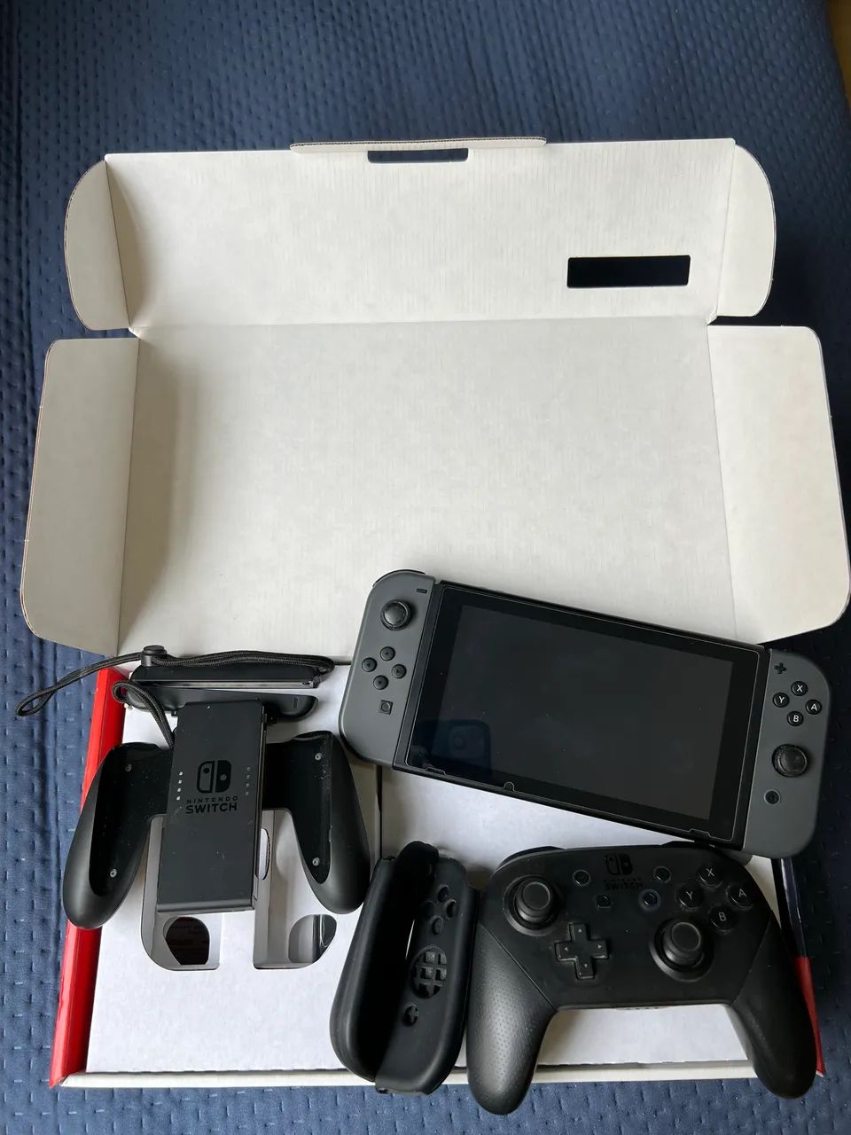 Console Nintendo Switch Cinza + Acessórios  - Foto 5