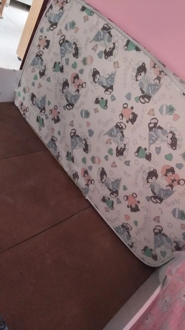 Cama infantil com colchão  - Foto 4