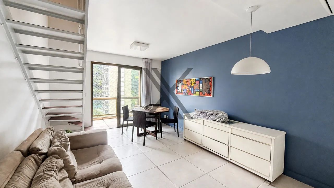 Apartamento Duplex em São Conrado com 2 quartos disponíveis