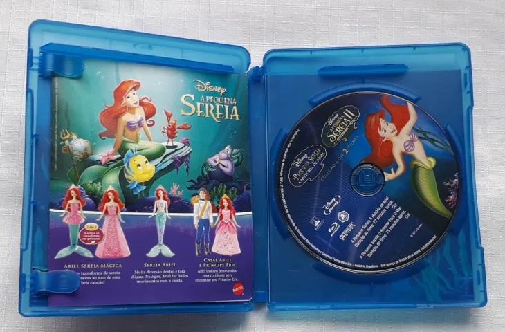 Blu-Ray Trilogia A Pequena Sereia (original) - Foto 5