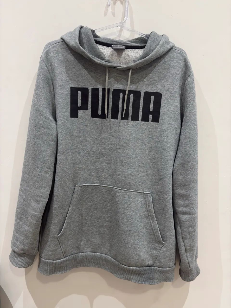 Moletom Puma Cinza Original Tamanho M 