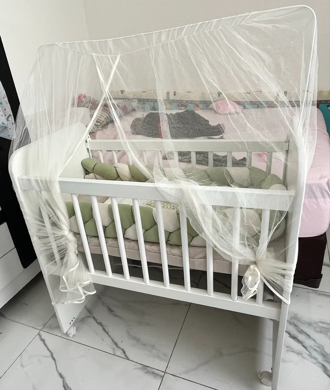 Mini berço de rodinha 