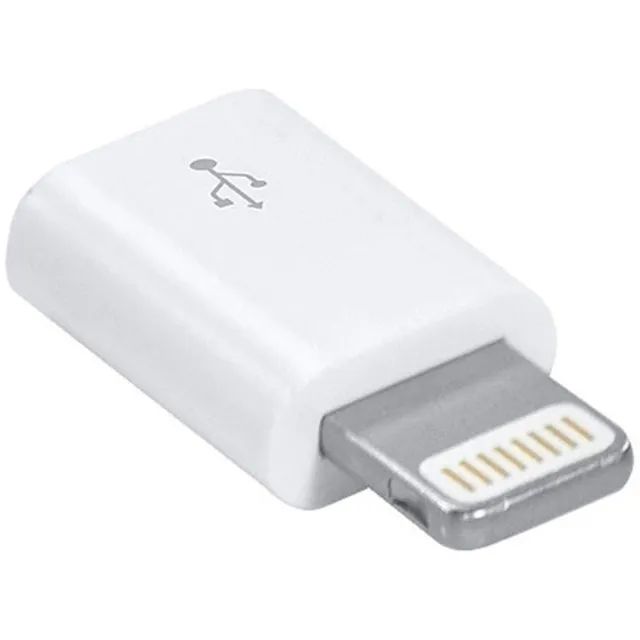 Adaptador Iphone Macho Para Mini Usb Fêmea  - Foto 4