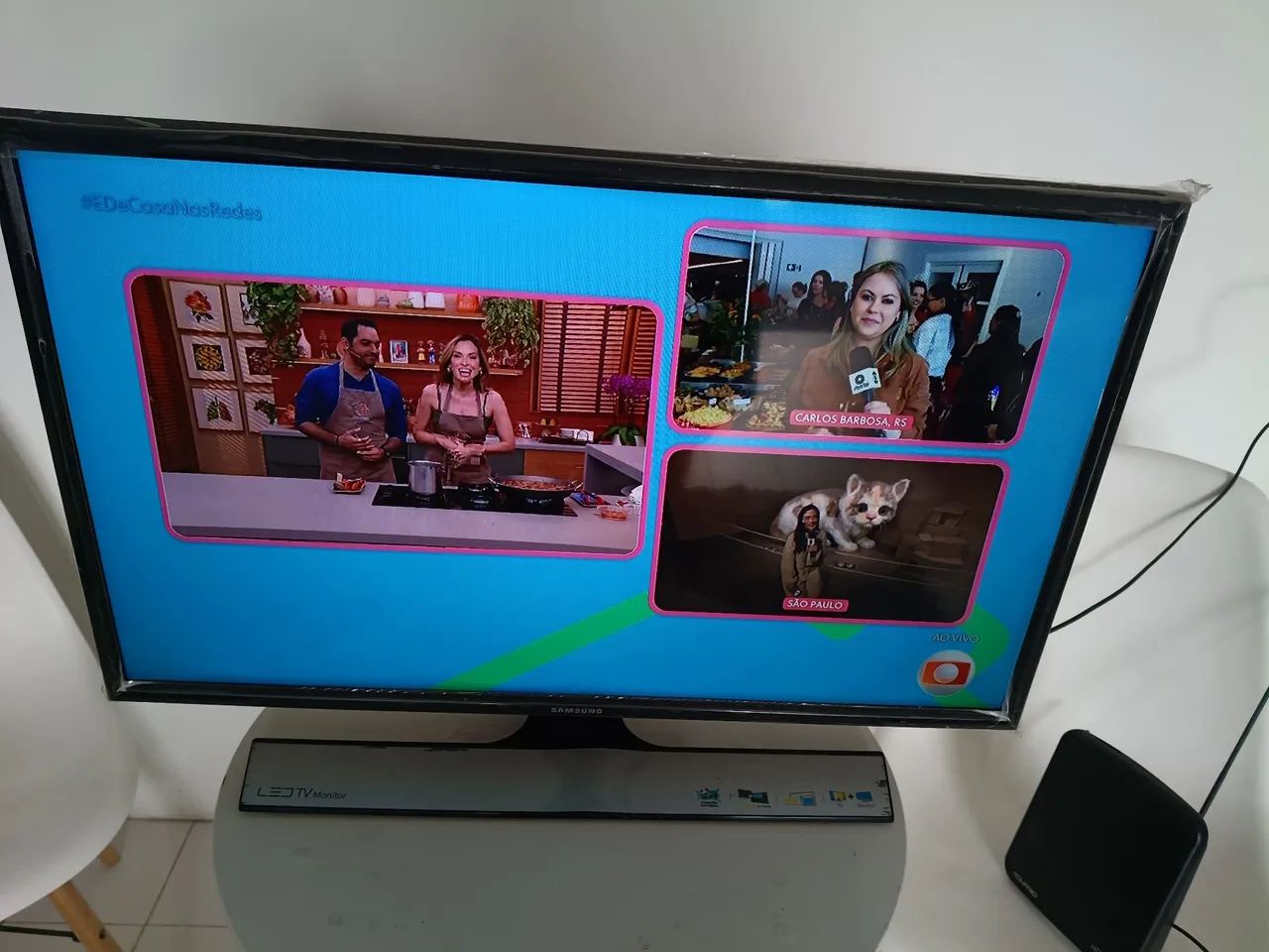 TV Samsung 32 polegadas seminova - Foto 4