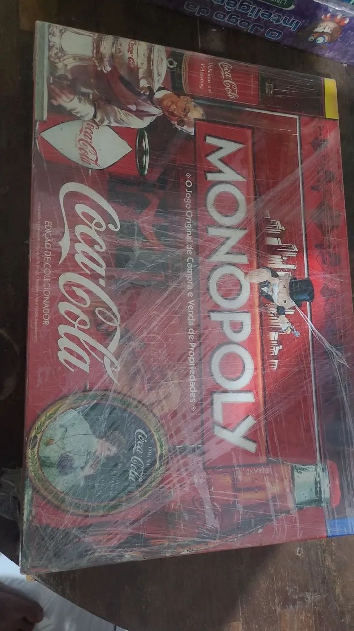 Monopoly coca cola tabuleiro 