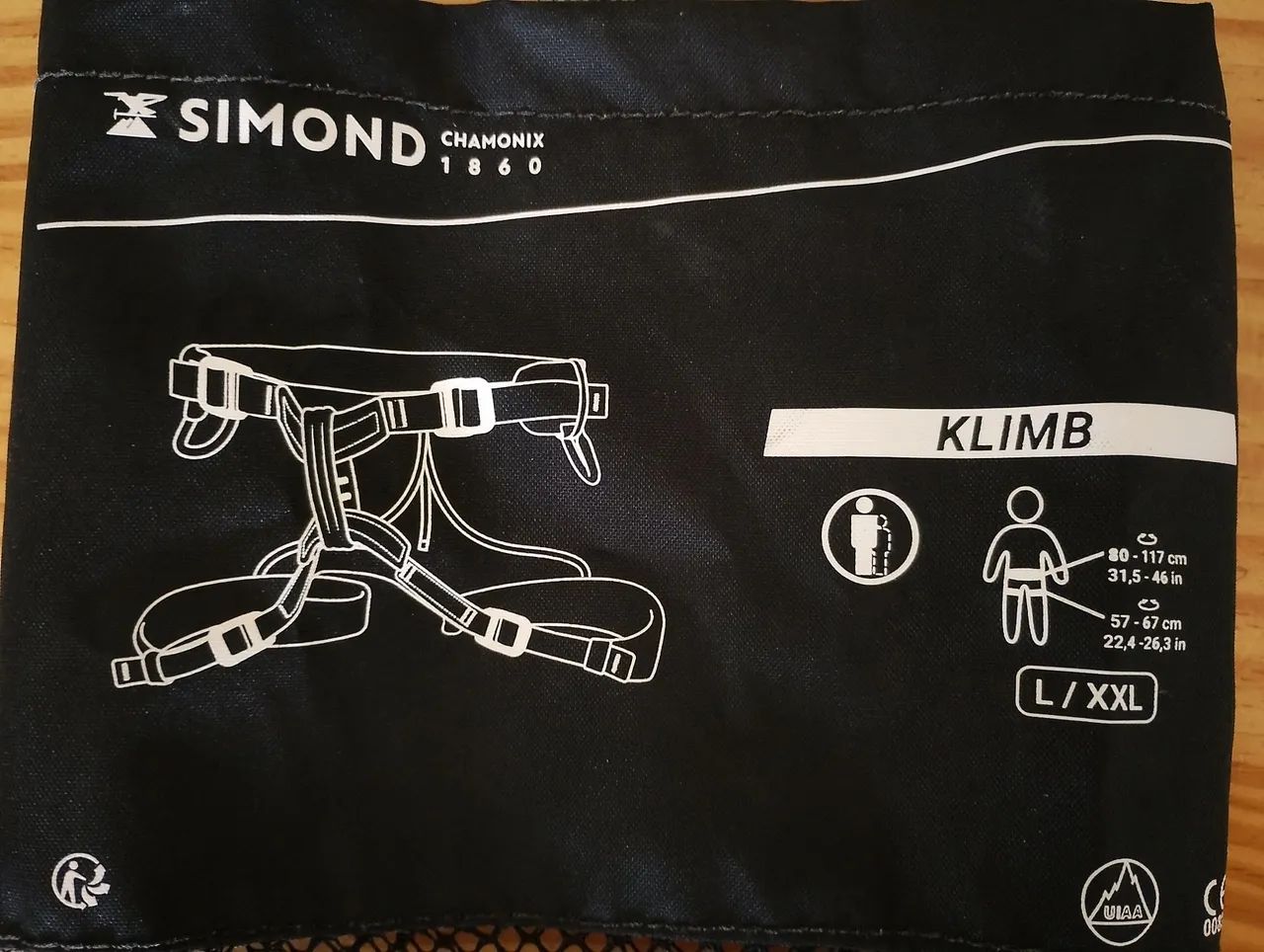 Cadeirinha de escalada e alpinismo Simond Klimb - Foto 4