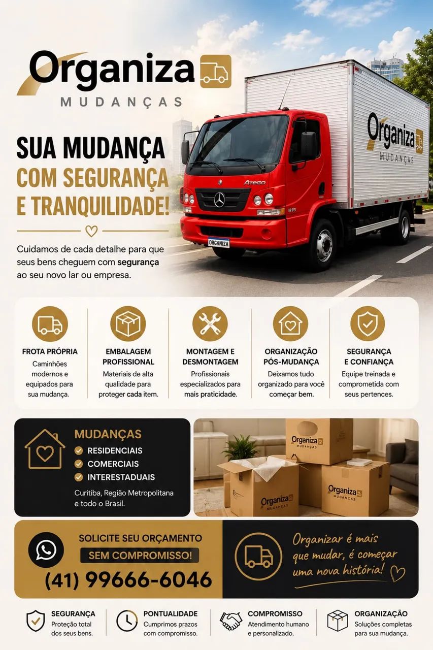 Mudança Residencial Curitiba e Região  - Foto 2