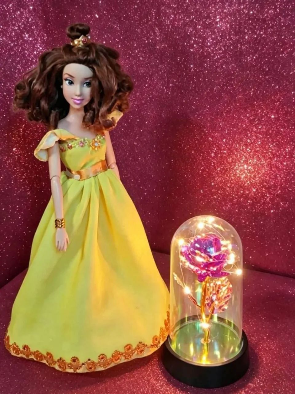 Boneca Bela, da Bela e a Fera  - Foto 5