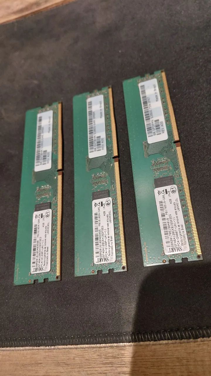 3 Memórias DDR4 4G - Foto 4