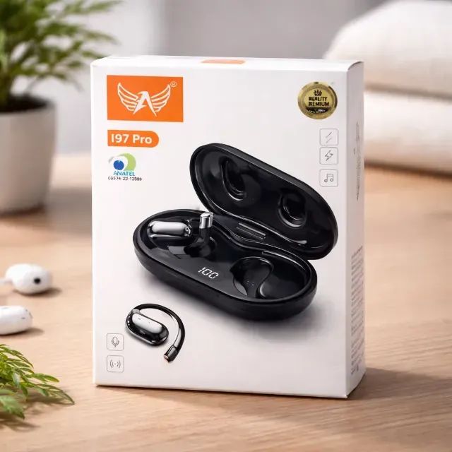 ? FONE BLUETOOTH I97 PRO TWS ESPORTIVO COM DISPLAY DIGITAL