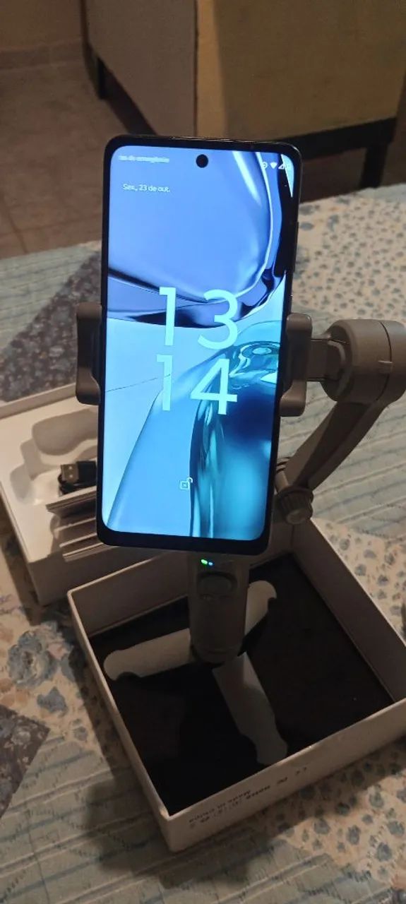 Estabilizador para celular 3 eixos  - Foto 4