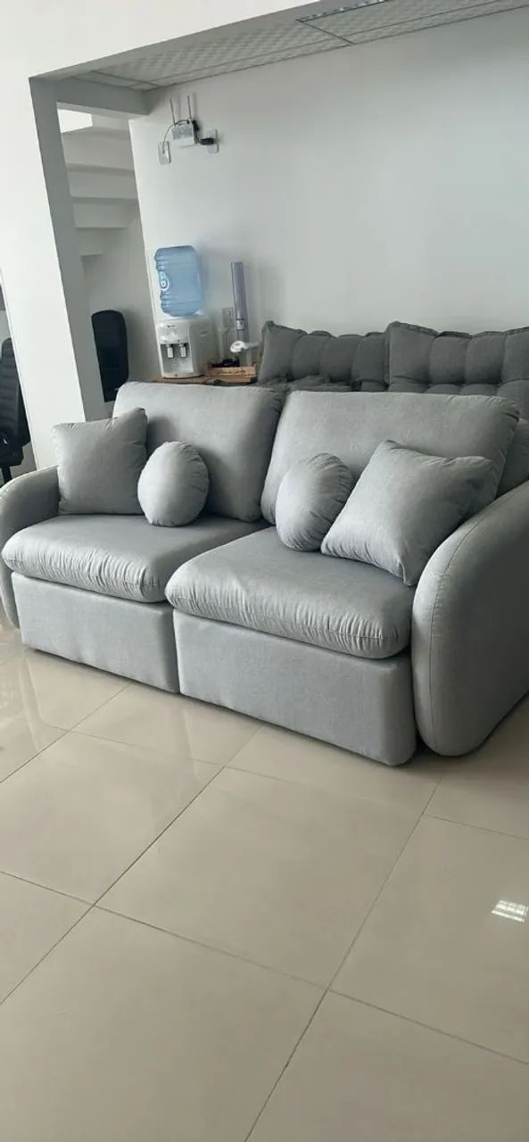 Sofá retrátil cama com design alto padrão  - Foto 2
