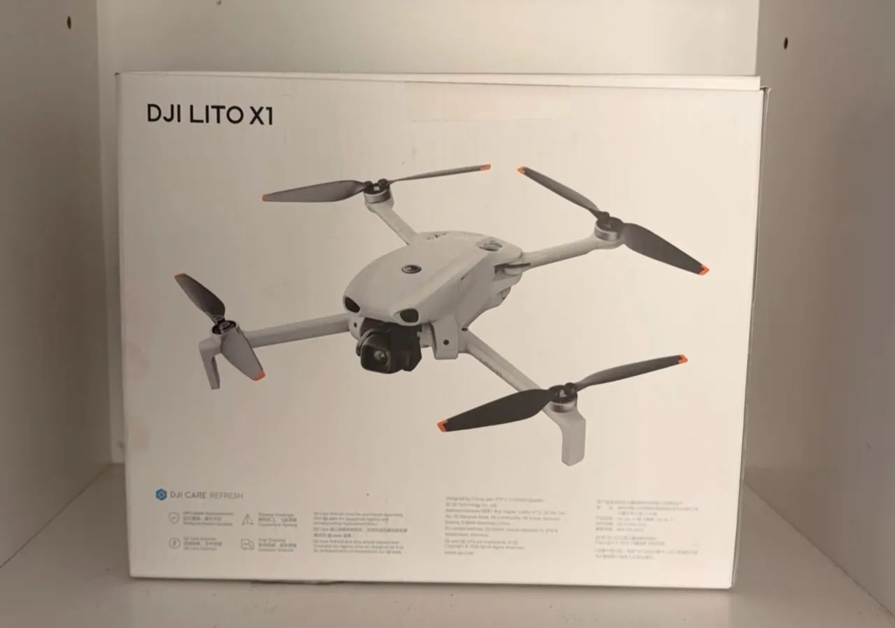 DJI LITO X1 combo, novo com nota e caixa 