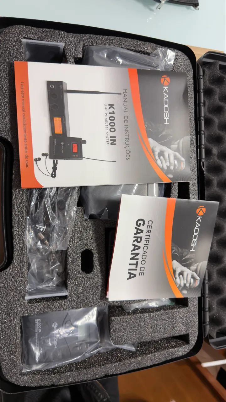 Retorno Fone sem fio Kadosh K1000 in