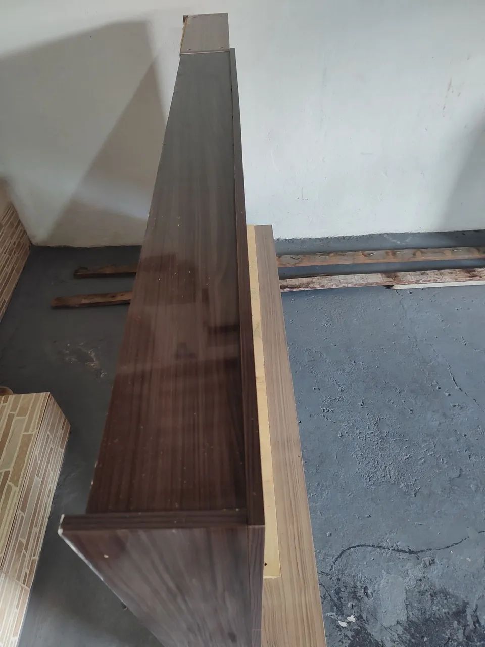 Painel para TV até 50" com Rack e Prateleiras de Vidro - Foto 2