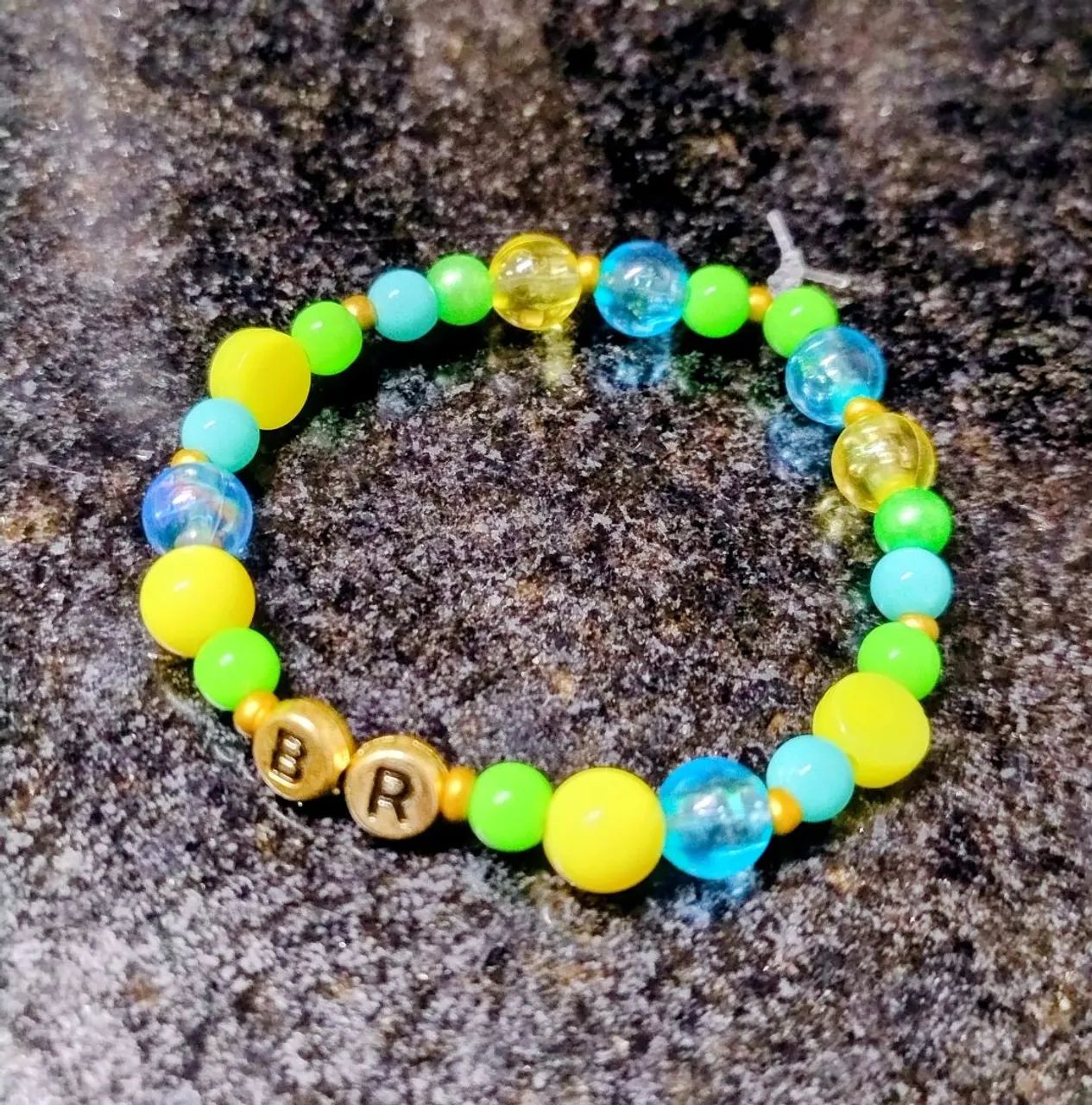 pulseira artesanal de miçangas brasil - Foto 2