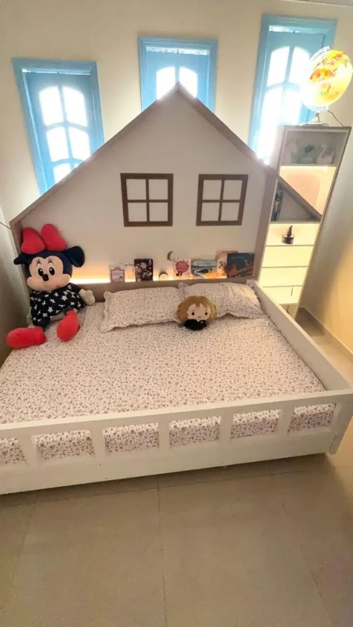 Vendo cama infantil + cabeceira  - Foto 4