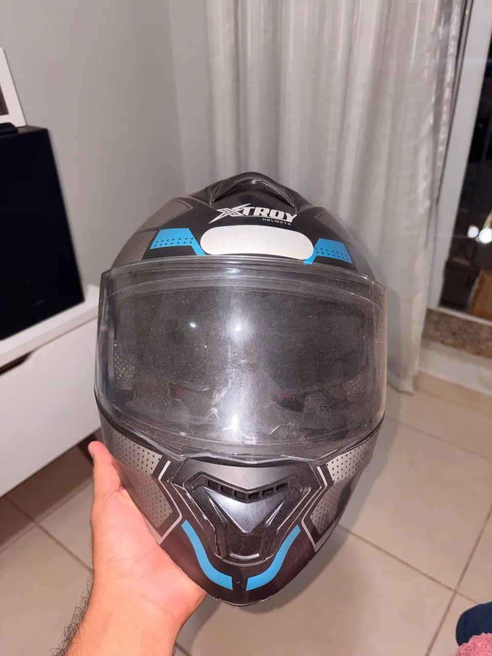 Capacete de Moto articulado