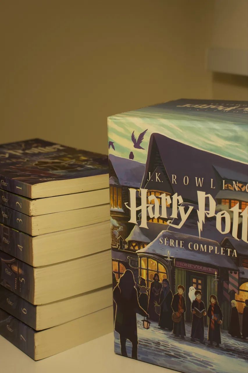 Box azul Harry Potter Scholastic  - Foto 5