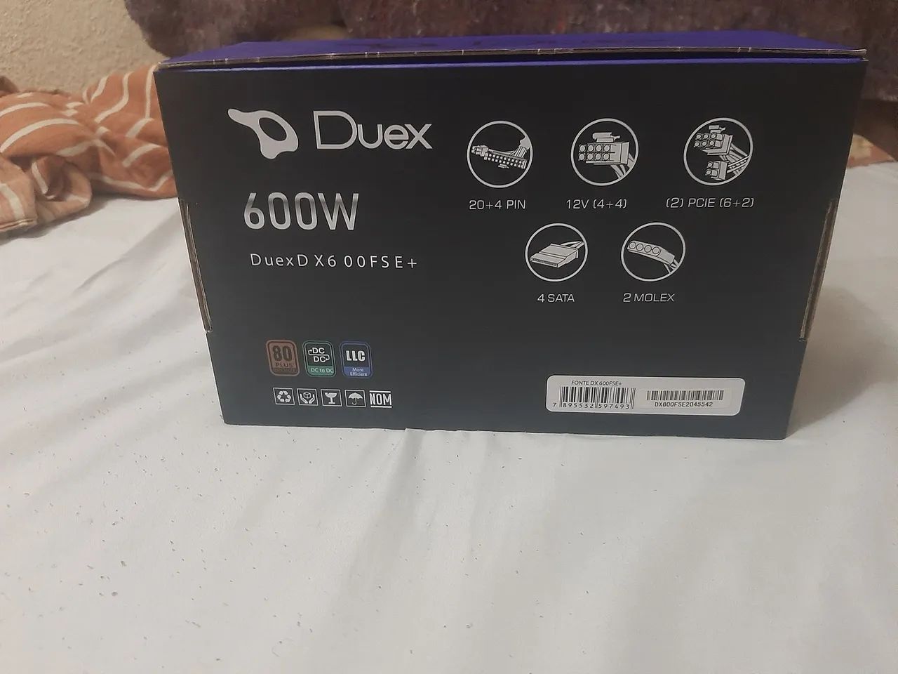 FONTE DUEX DX6 600W - Foto 2