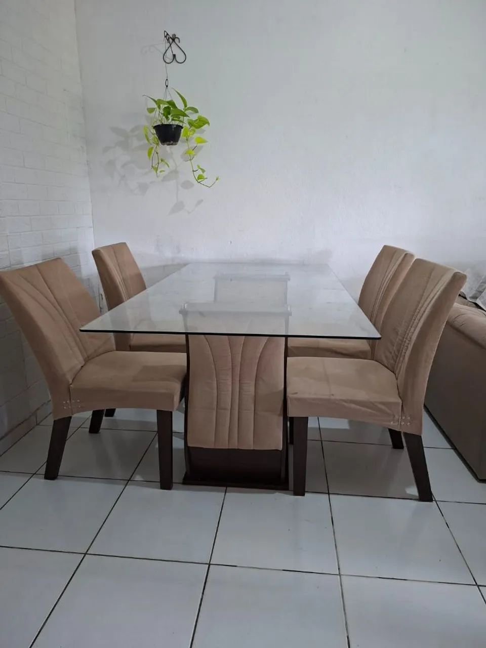 Mesa tampo de vidro - Foto 2