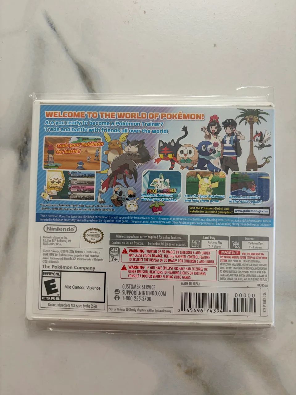 Pokémon Moon Nintendo 3DS Original Completo - Foto 2