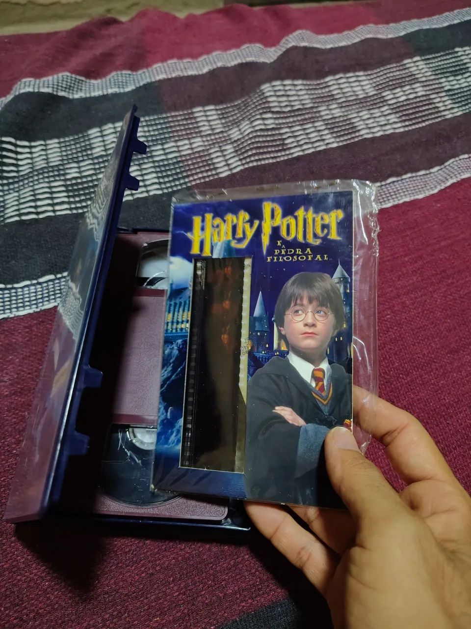 Vhs Harry potter e a pedra filosal raro  - Foto 3