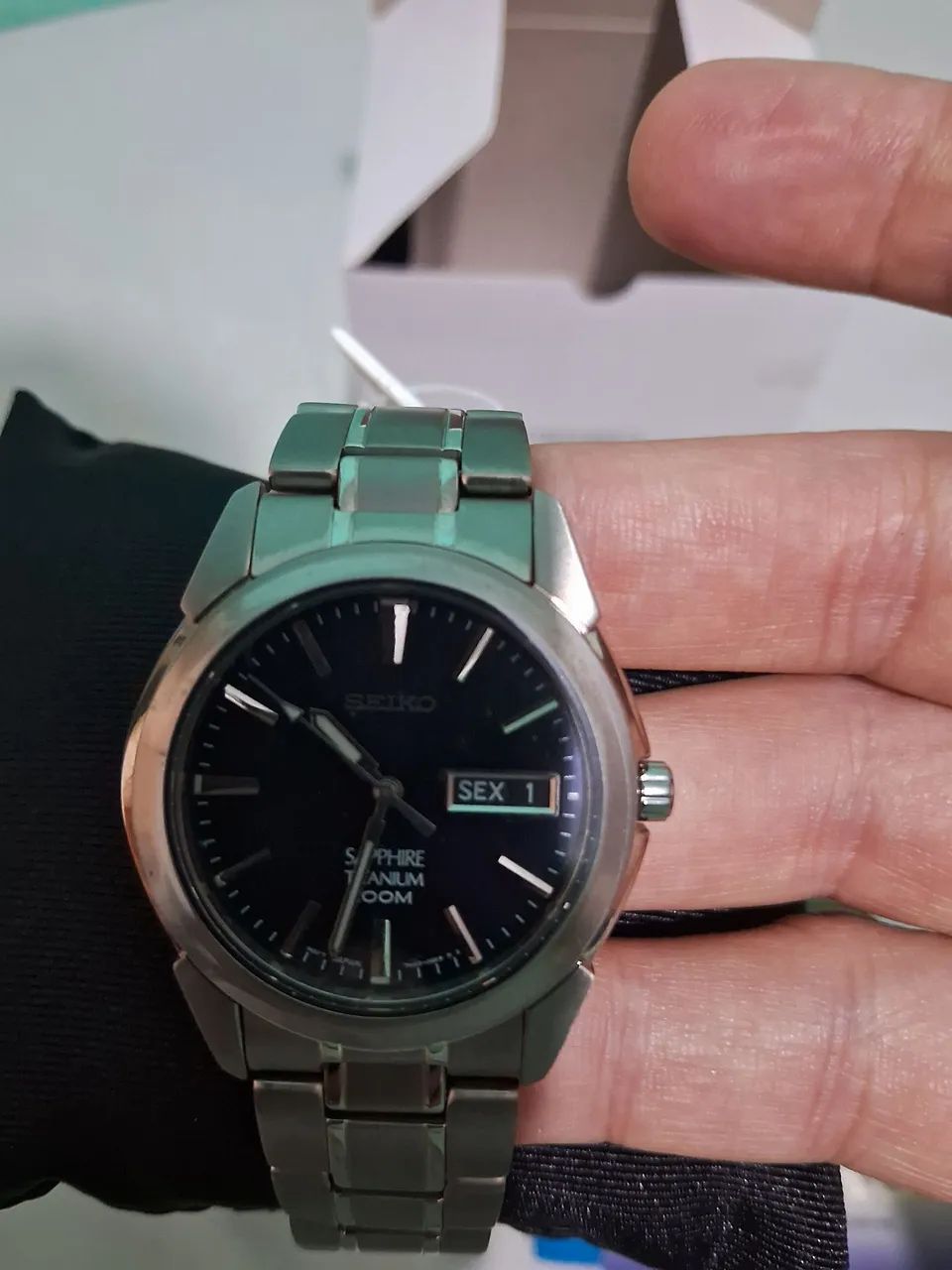 Relogio seiko titanium sapphire  - Foto 2