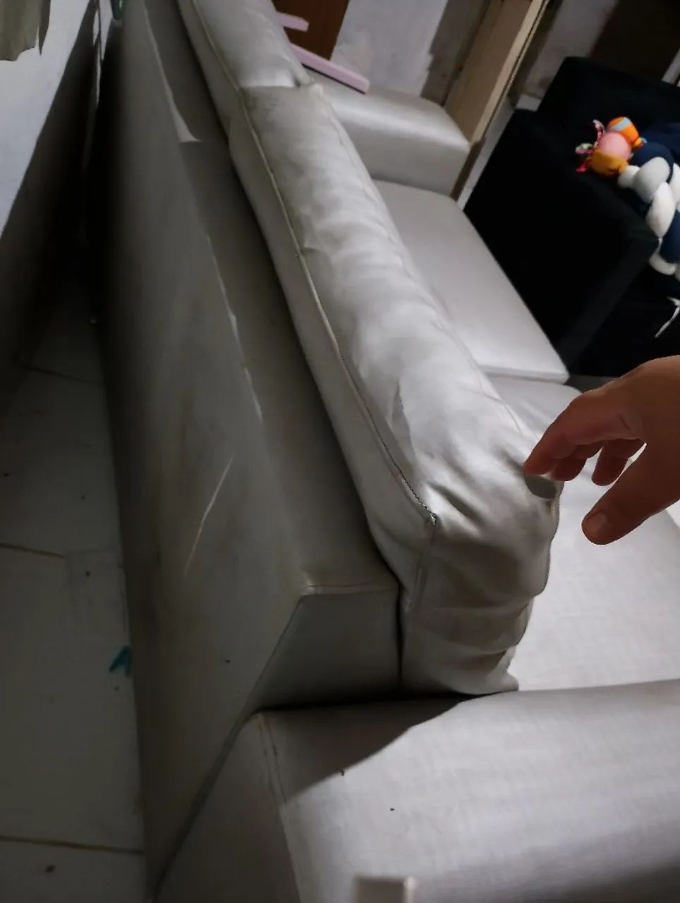 Sofá grande. Tecido Oxford de qualidade e conforto. - Foto 4