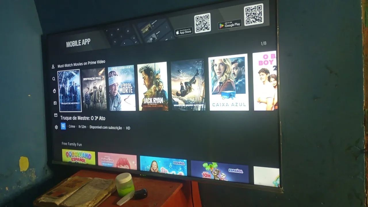 TV SMART TOSHIBA 55POLEGADAS SEMI NOVA  - Foto 4