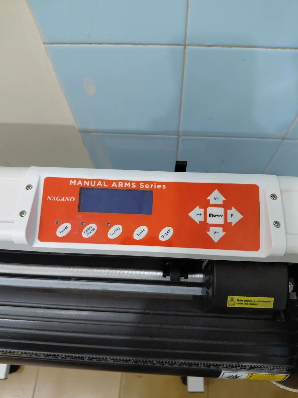 Plotter de Recorte e Risco Digital Corte e Contorno 72cm  - Foto 3