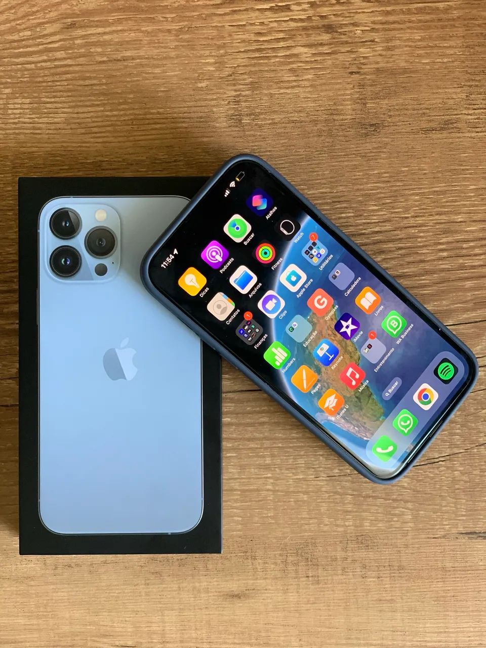 iPhone 13 ProMax 256gb azul - Celulares e Smartphones - Barra
