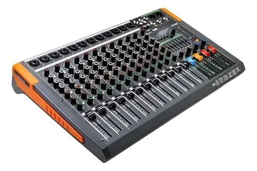 Mesa Som Profissional 16 Canais Usb Bluetooth Efeito Dsp Bivolt 