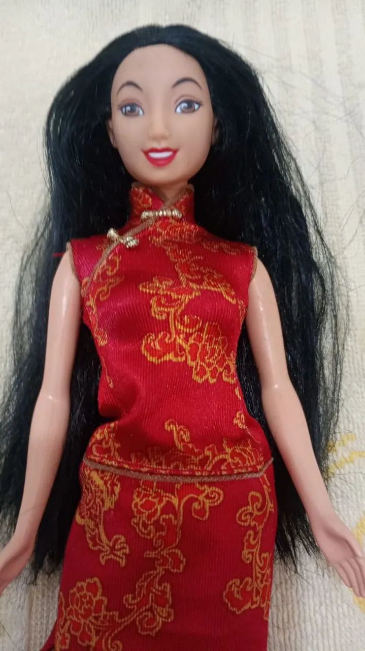 Boneca Mulan Disney 1997 
