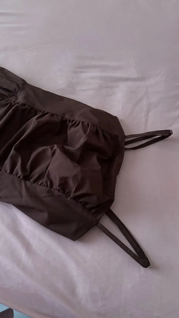 VESTIDO MARROM - Foto 3