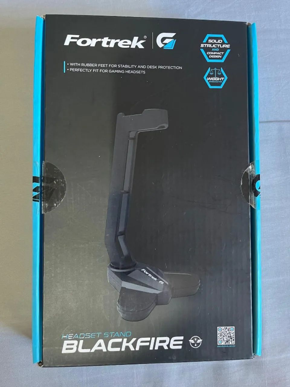 Suporte para headset Fortrek Blackfire - Foto 2