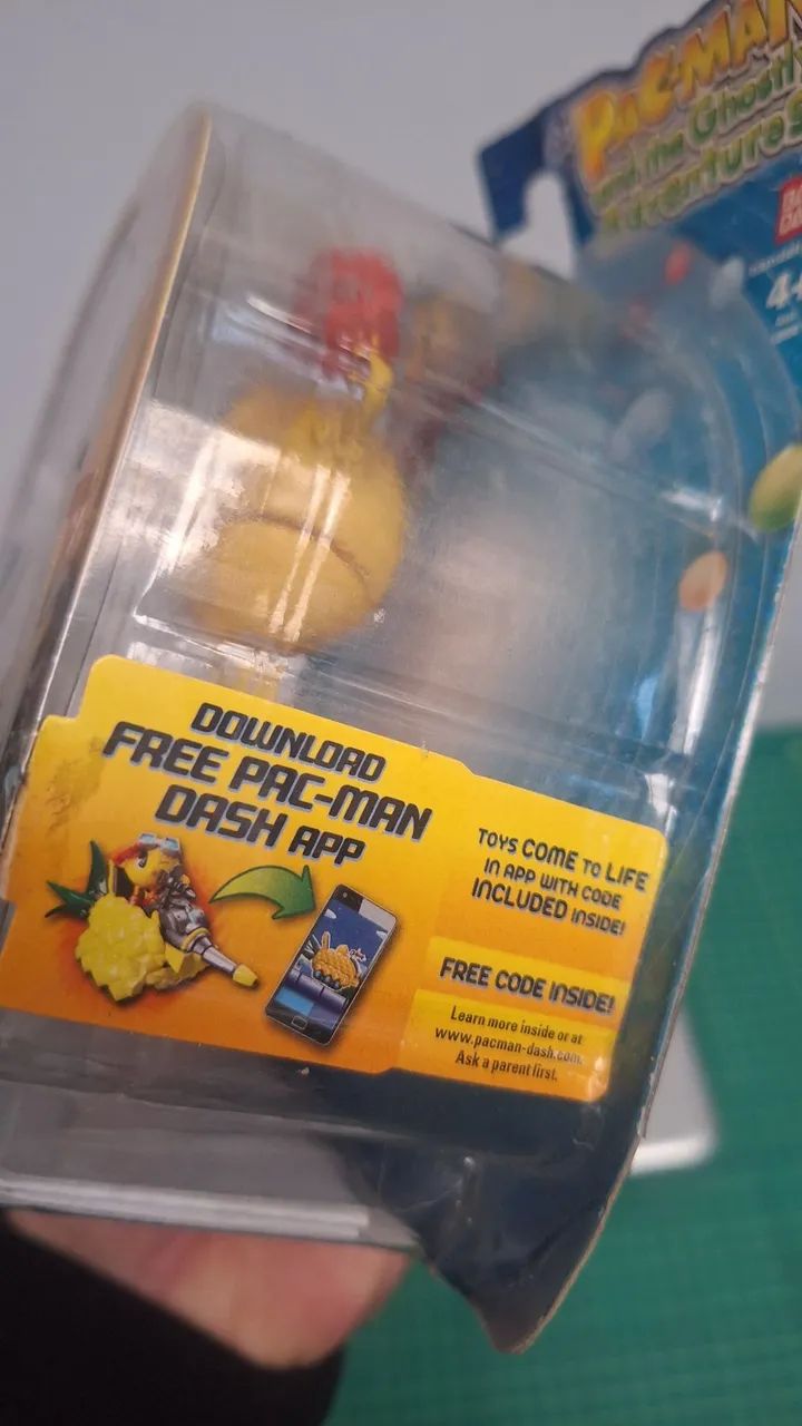 Boneco Pac-Man Pac Panic Spinners (2013) Bandai  - Foto 3