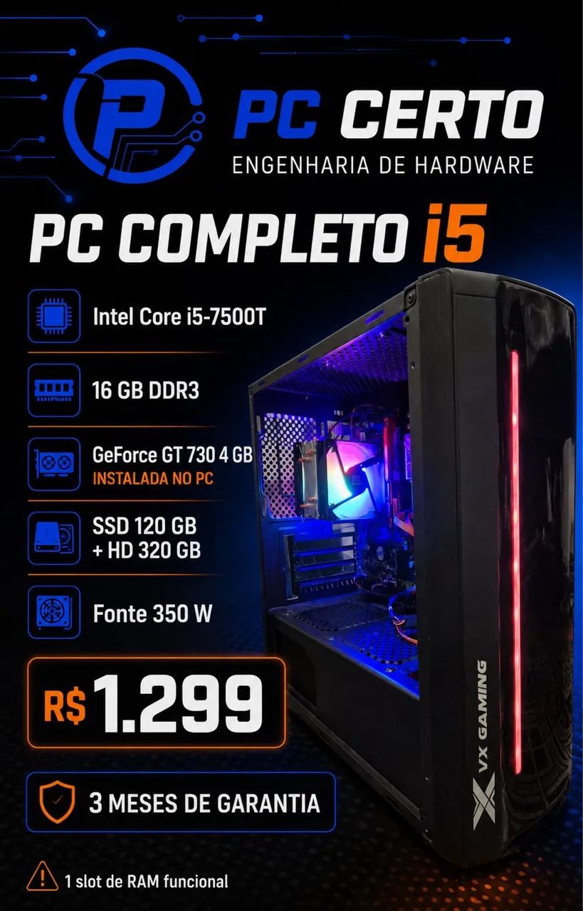 PC completo i5 
