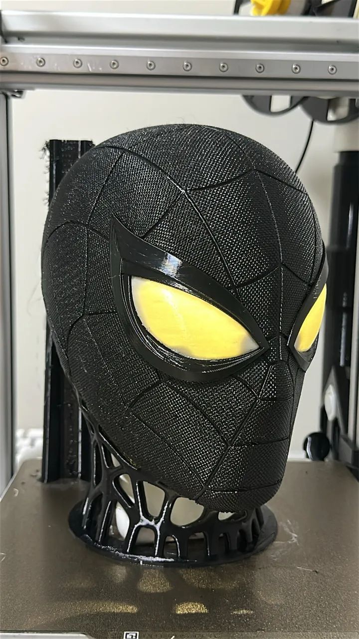 Suporte headset homem aranha black c/ led 