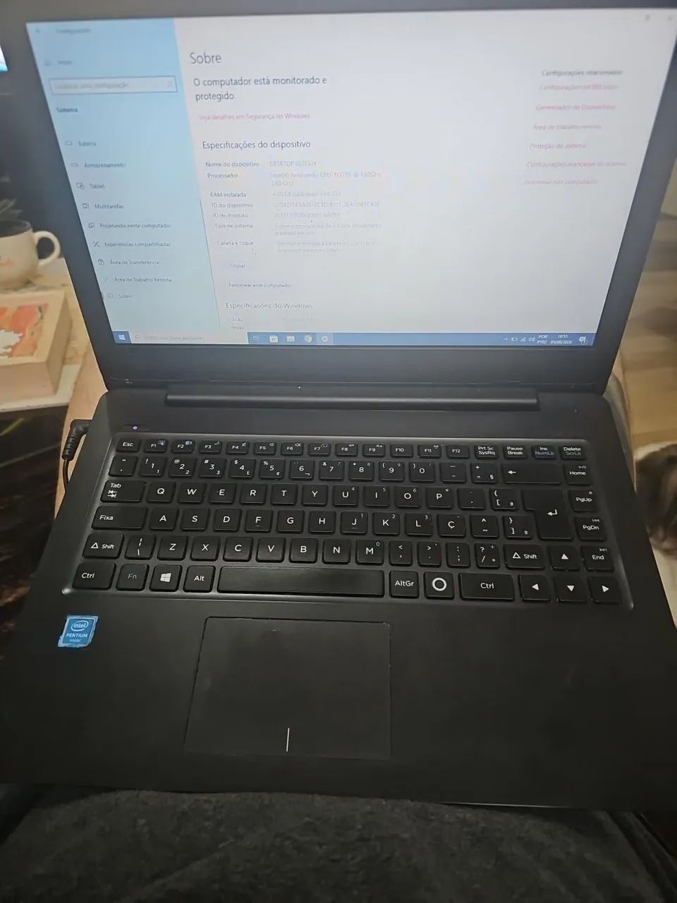 Notebook Positivo Stilo One XC5631 em ótimo estado.
